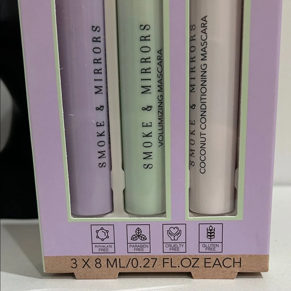 Smoke & Mirrors 3-Piece Mascara Set
